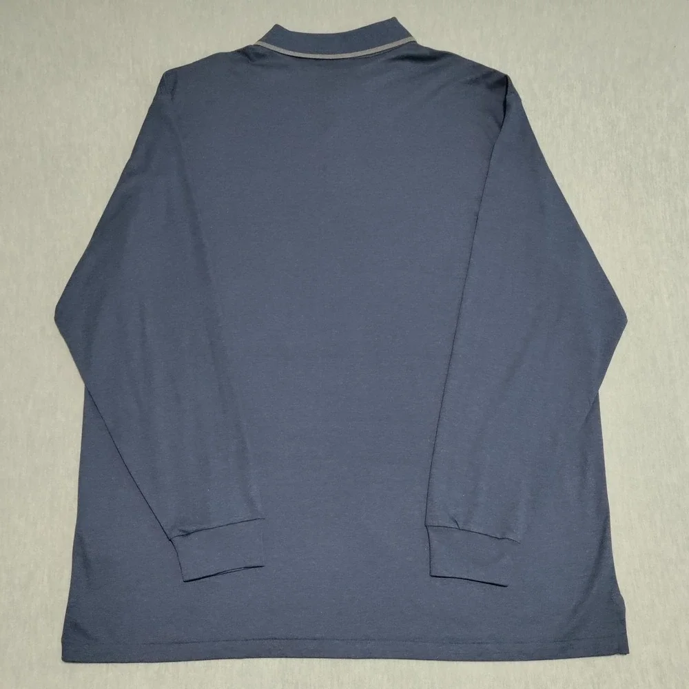 Polo Ralph Lauren Soft Cotton Long Sleeve Polo Shirt Mens 3XLT Big & Tall NWOT